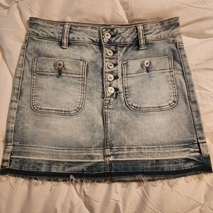 American Eagle Denim Mini Skirt